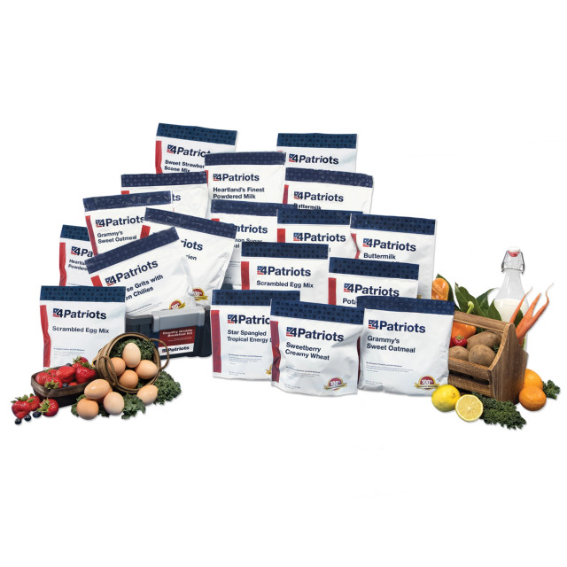 Country Griddle Breakfast Survival Food Kit | 148 Servings | 4Patriots