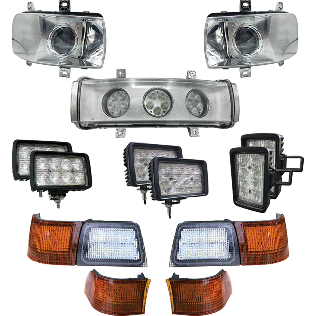 Complete LED Light Kit for Case/IH Magnums w/Upgraded