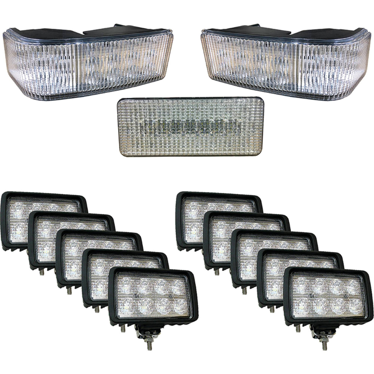 Complete LED Light Kit for Case/IH STX Tractors, CaseKit7