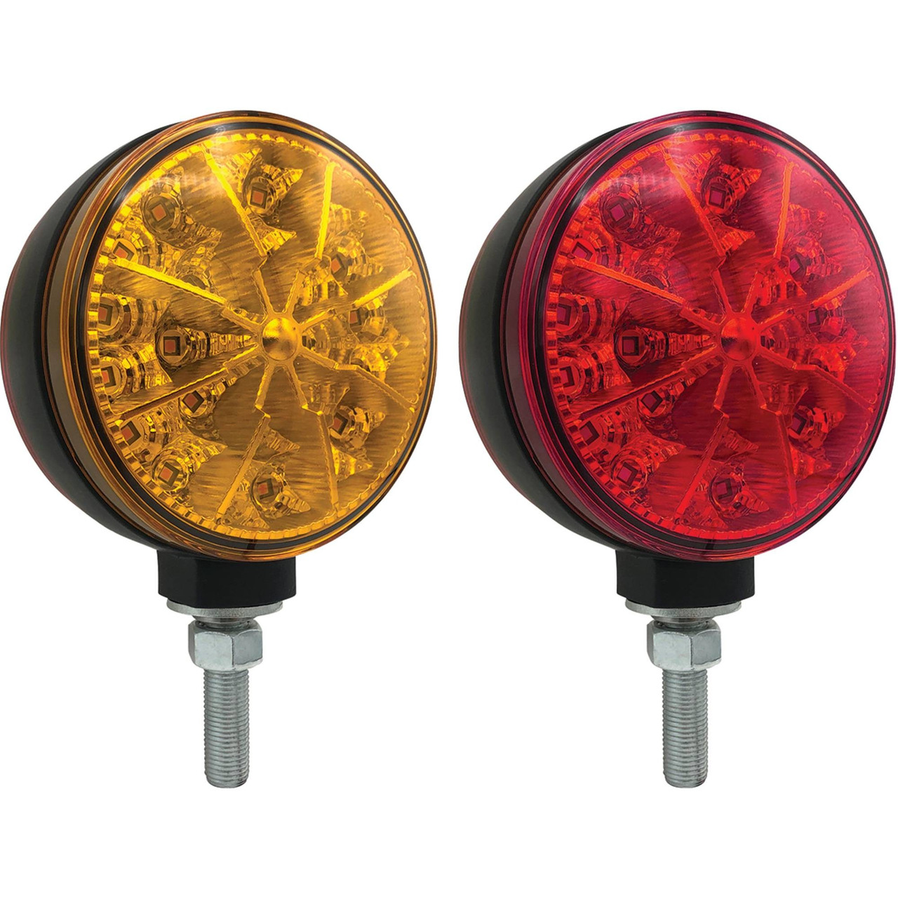 Red & Amber LED Flashing Light TLFL3 LED Warning Lights from Tiger Lights