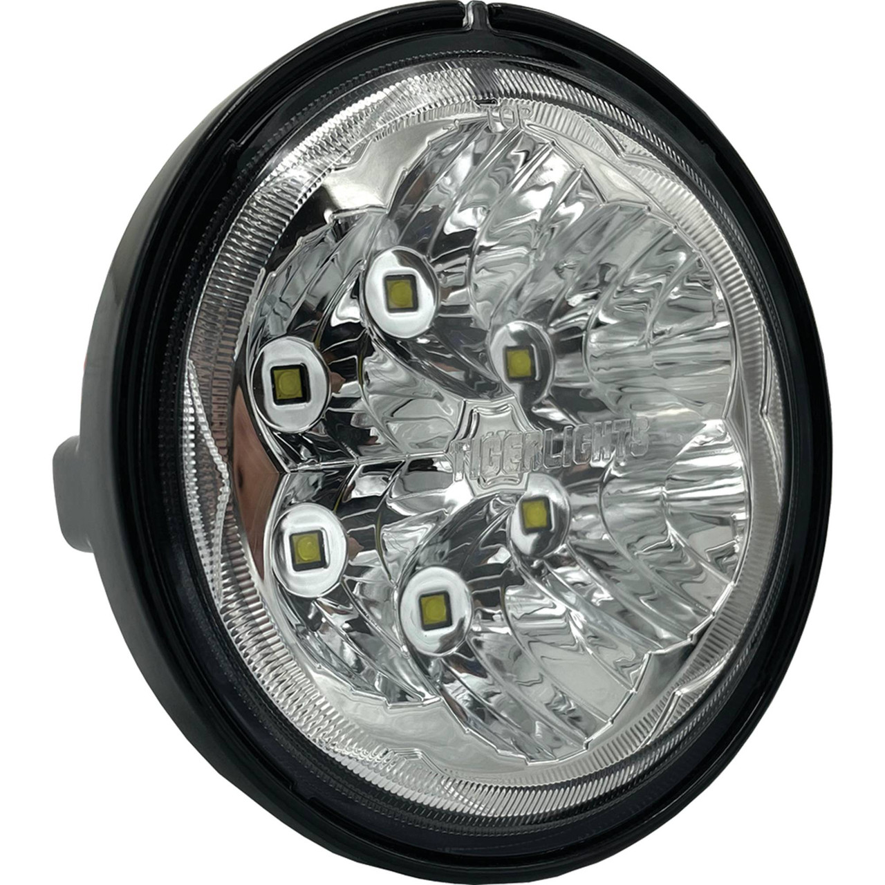 LED Round Headlight For Kubota 3Y205-75730, 3Y205-75732 12-24 Volt