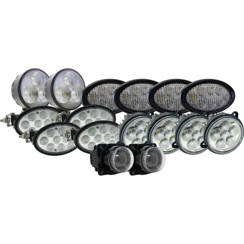 Complete LED Light Kit For Kubota M7-131P, M7-131PB, M7-131PKVT; KubotaKit-5