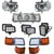 Complete LED Light Kit for Case/IH Magnums w/Upgraded Headlights, CaseKit-14 Complete LED Light Kit for Case/IH Magnums w/Upgraded Headlights, CaseKit-14