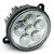 LED Small Round Headlight For Kubota 3J029-35962 12-24 Volt, 3 1/2" OD; TL5160