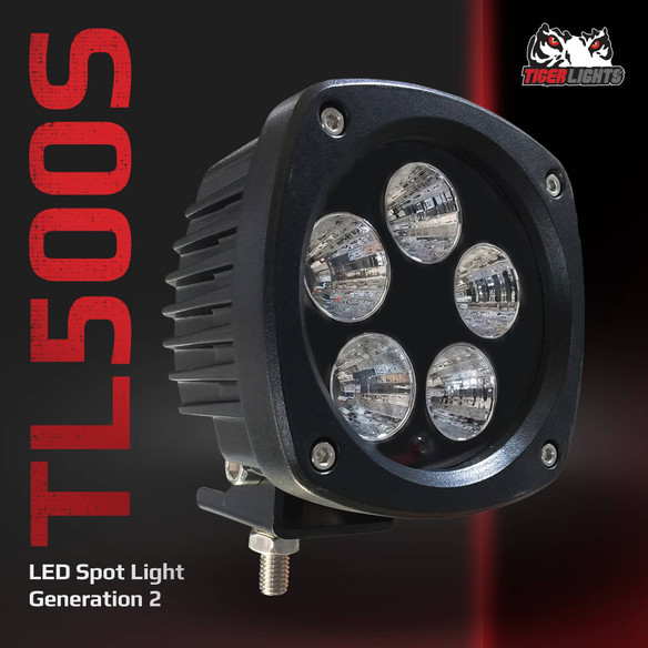 Industrial 50W Compact LED Spot Light,Generation 2,TL500S