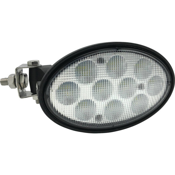 Industrial LED Oval Light for Case New Holland Tractors w/Swivel Mount, TL7050