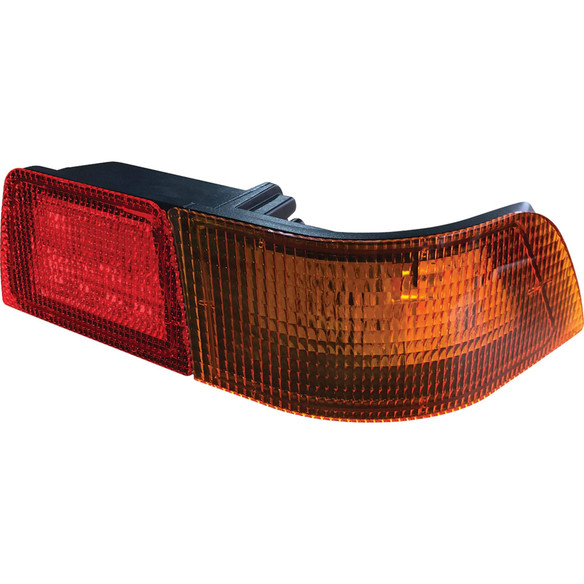 Right LED Tail Light for Case/IH MX Tractors, Red & Amber, TL6145R