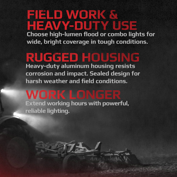 Complete LED Light Kit for Ford New Holland Versatile Genesis Tractors, FNHKit-1 Complete LED Light Kit for Ford New Holland Versatile Genesis Tractors, FNHKit-1