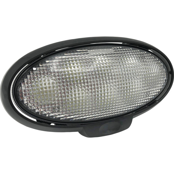 Oval Flush Mount LED Amber Cab Light for R Series Tractors, TL8070