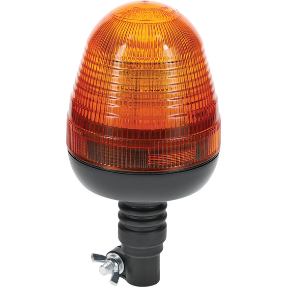 LED Amber Warning Beacon 12-24 Volt, 4 Amps, 5" Diameter, 48 Watt; TL2000-1
