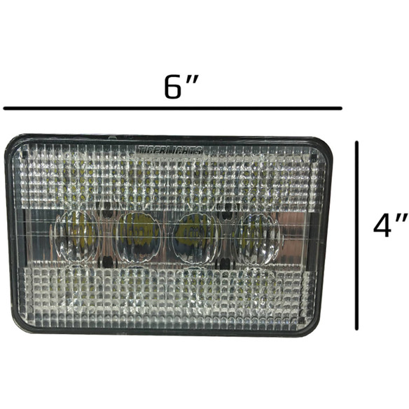LED Tractor Headlight For Case/International Harvester 3088, 3288; TL2010-1 LED Tractor Headlight For Case/International Harvester 3088, 3288; TL2010-1