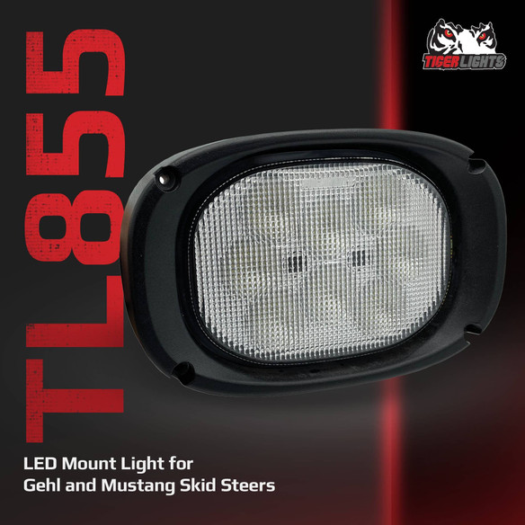 Flush Mount Rectangular LED Light For Mustang 2066, 2076 and 2086