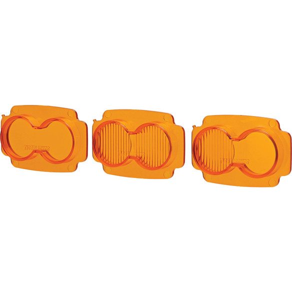 2" X 3" Mojave Amber Lens Pack w/ O-Ring Combo, Flood, and Spot; TLM2X3-ALP 2" X 3" Mojave Amber Lens Pack w/ O-Ring Combo, Flood, and Spot; TLM2X3-ALP