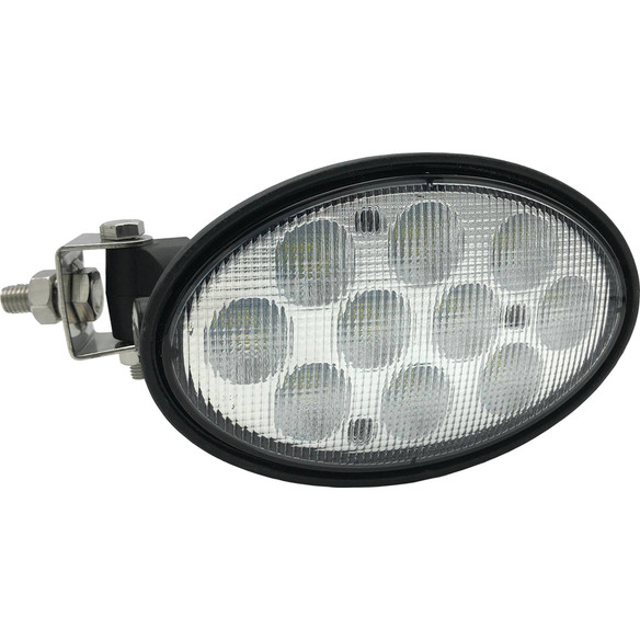 LED Oval Light w Swivel Mount For Kubota 3J030-13560, 3J030-13570; TL5170