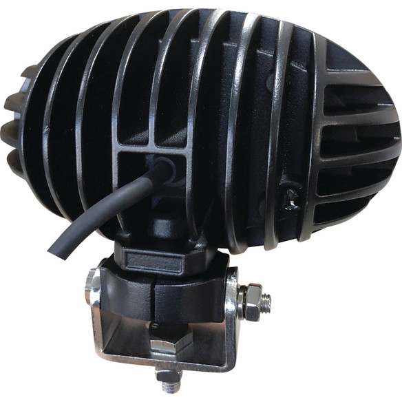 LED Oval Work Light For Kubota 3J030-14770, 3J031-68410 2 Amps, 3" Depth; TL5180