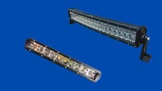 Double-row versus single-row LED light bars