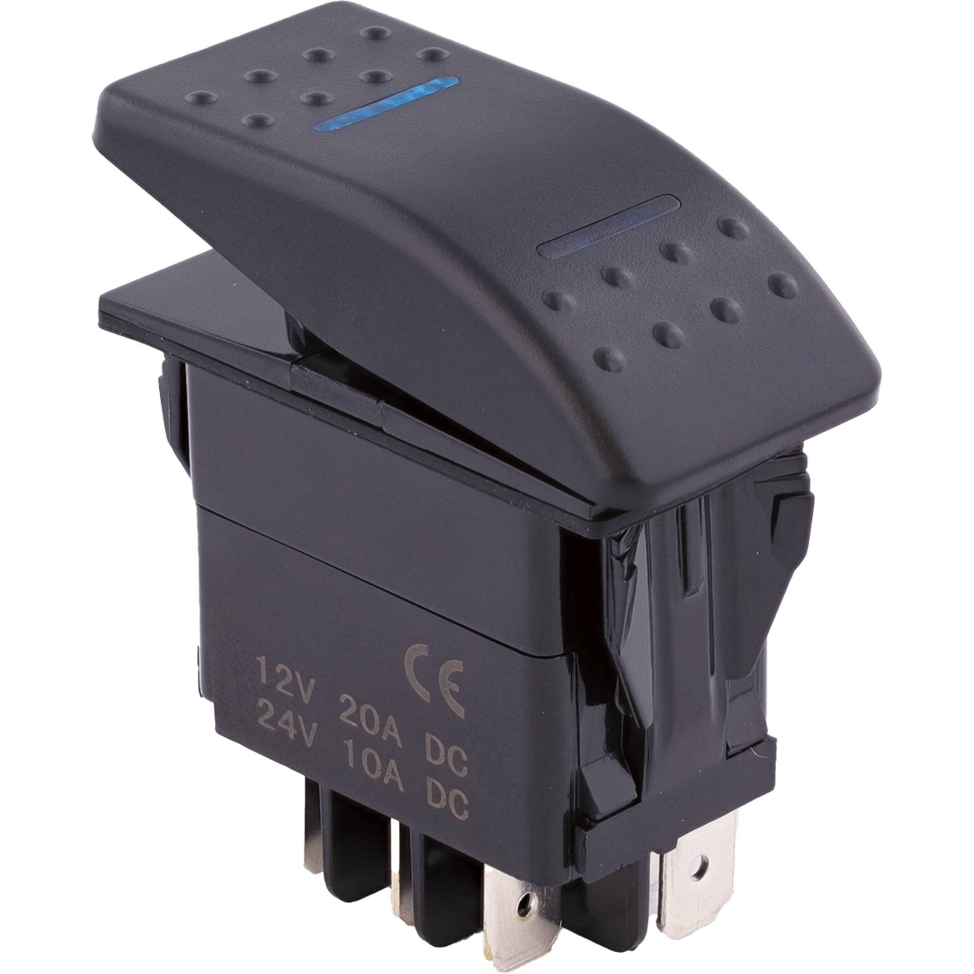 新品　Switch×3 XYZIL ZE-200-3 ON-Off-ON Rocker Switch Compatible with Zing