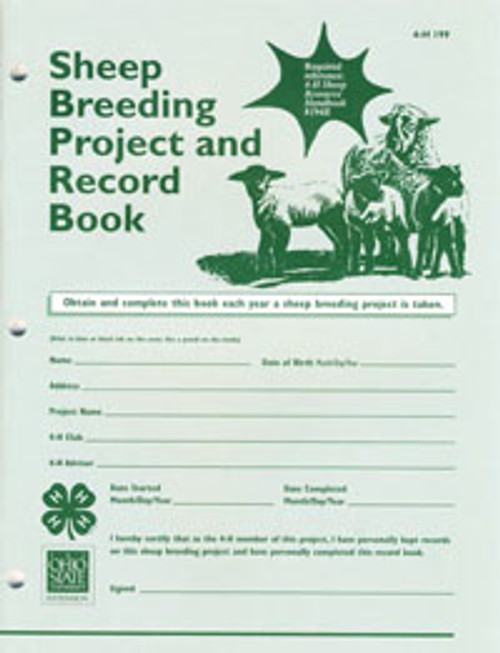 Sheep Breeding Project and Record Book Sheep Breeding Project and Record Book