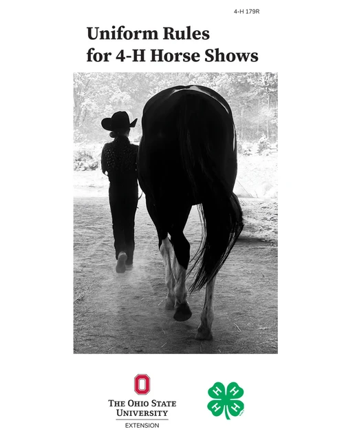 Uniform Rules for 4-H Horse Shows