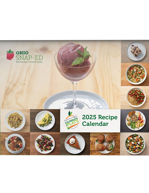 Celebrate Your Plate 2025 Recipe Calendar (Set of 10) Spanish