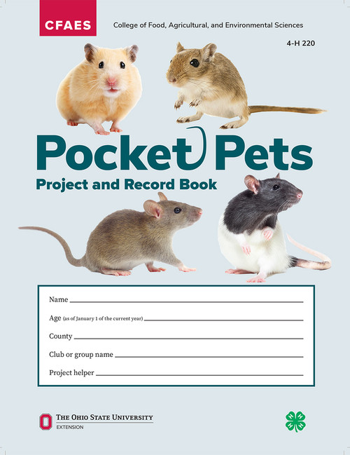Pocket Pets Project and Record Book OSU Extension Publishing
