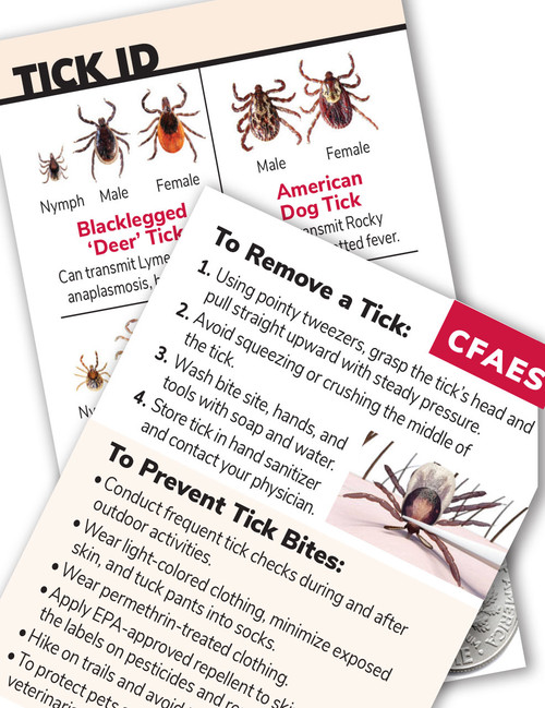 Tick ID Card (set of 25) - OSU Extension Publishing