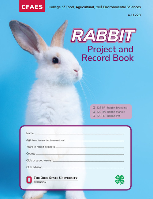 Rabbit Project and Record Book - OSU Extension Publications