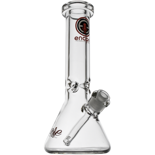 Encore Collection 10″ Thick Polygon Beaker Glass Bong Water Pipe