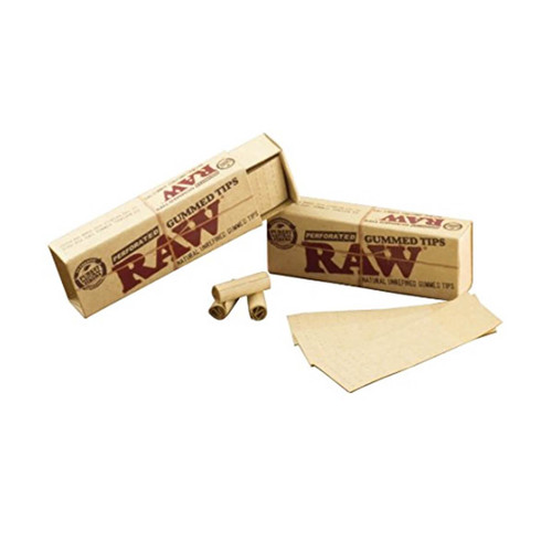 RAW Perforted Gummed Tips