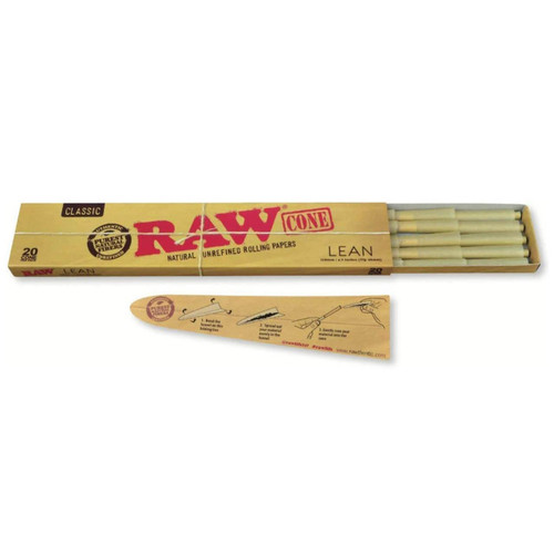 RAW Classic Cone Lean 20/pk