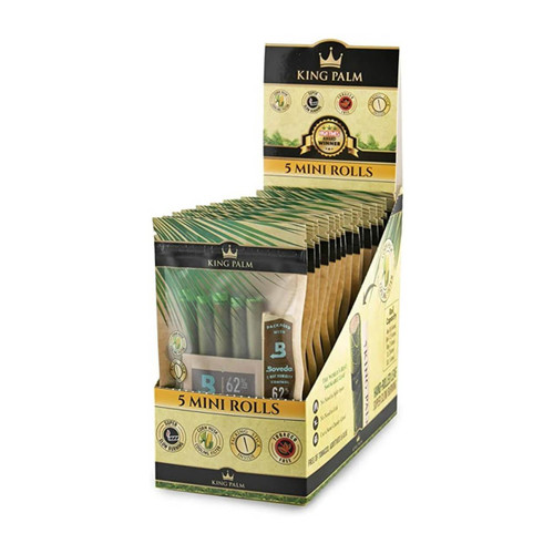 King Palm Wraps Mini 5PCT (15 Pch In Box)