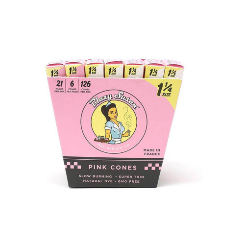 BLAZY SUSAN Pink Cone 1-1/4 (6 Pack)