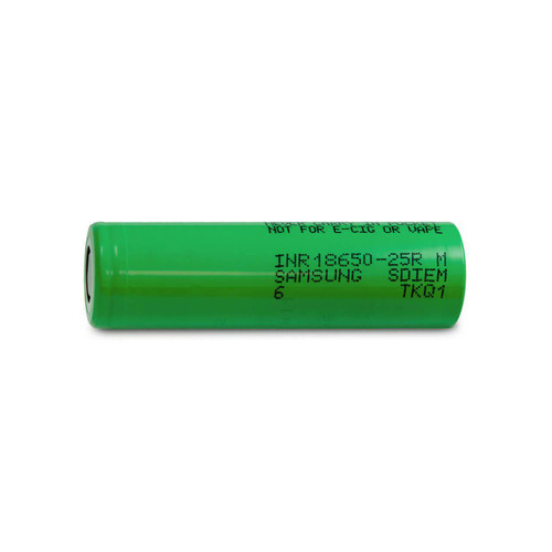 18650 Green Battery - INR18650-25R