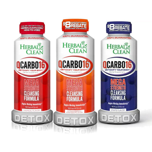 Q-Carbo16 Herbal Clean Detox 16Oz