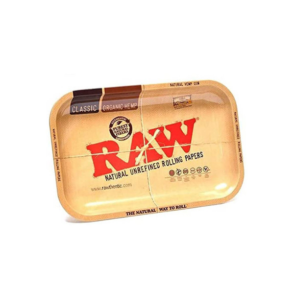 RAW Rolling Tray Metal MEDIUM