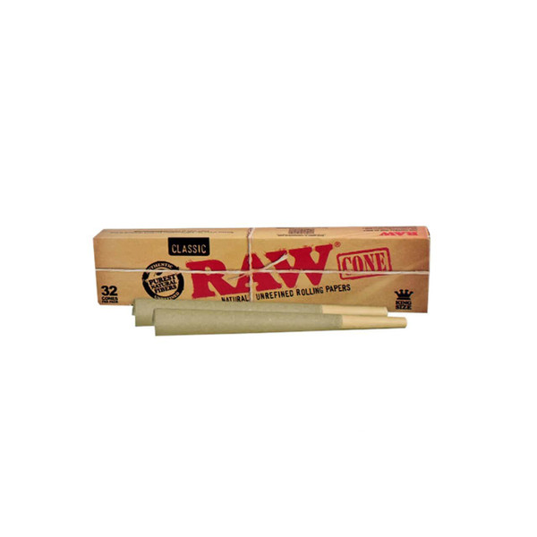 RAW Classic Pre Rolled Cone King Size 32Pk