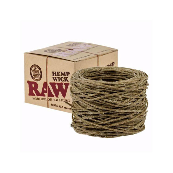 RAW Hemp Wick 100ft (30 Meter)