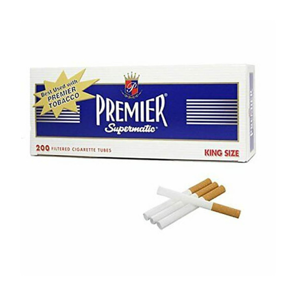 Premier Cigarette Tubes (200 Count) - Regular King Size