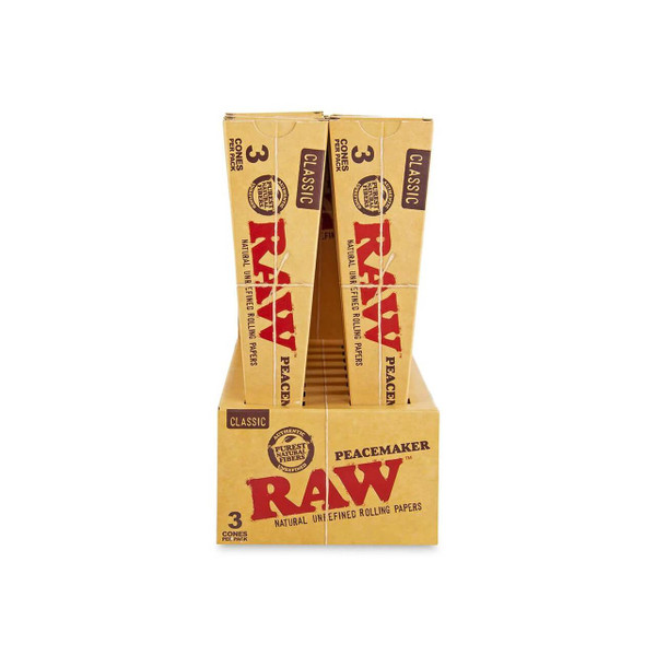 RAW - Peacemaker - 3 Cones Per Box