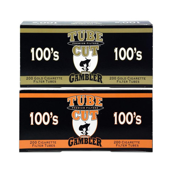 Tube Cut Cigarette Tubes (200 Count) - 100mm Size