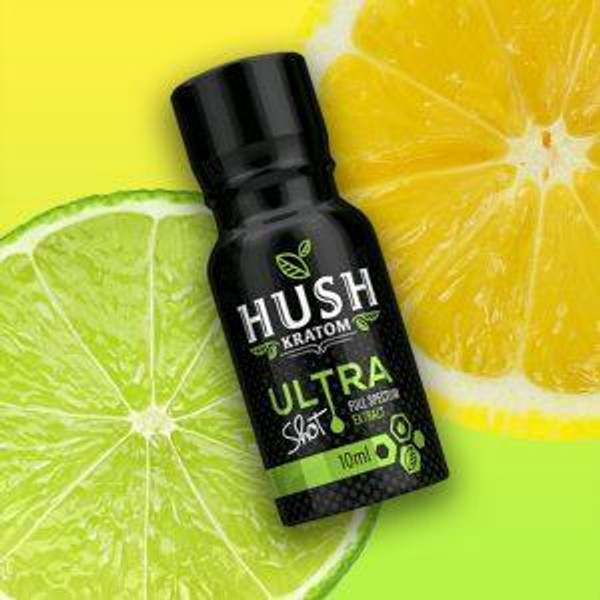 Hush Kratom Ultra Shots Liquid Shot (10ml)