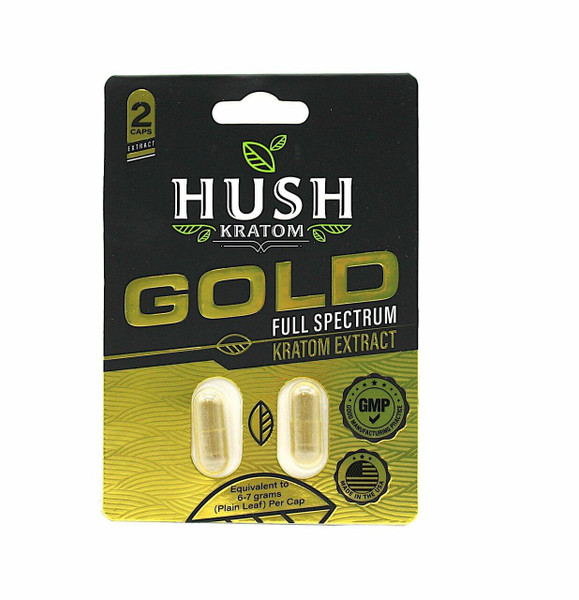 Hush Kratom Gold Capsules