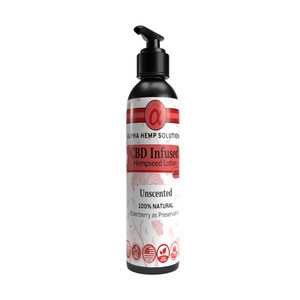 CBD-Infused Elderberry Relief Lotion - Unscented (Pump Bottle) CBD-Infused Elderberry Relief Lotion - Unscented (Pump Bottle)