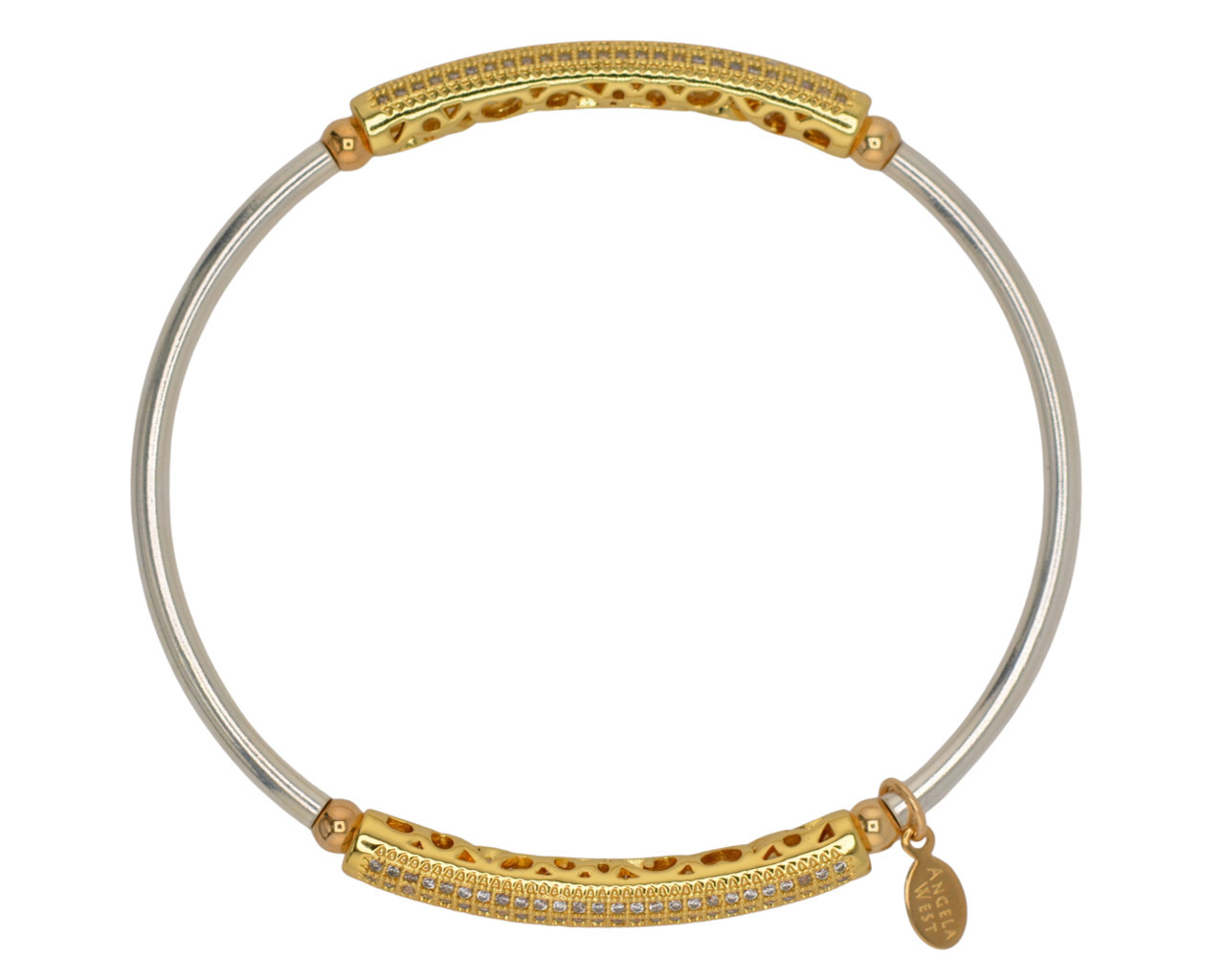  PAVE BARRE BANGLE 