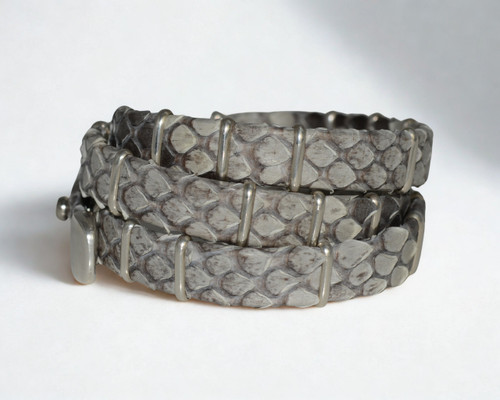  GILDED SERPENT WRAP  •  NATURAL  •  SILVER 