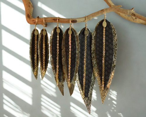  Exotic Skin Feathers - Matte Espresso Python 