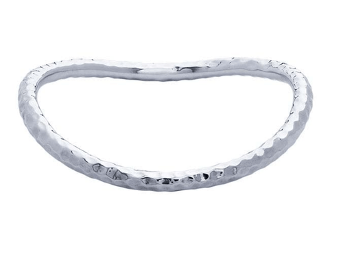  HAMMERED TUBE BANGLE 