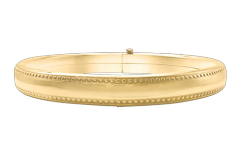  BEADED EDGE BANGLE 