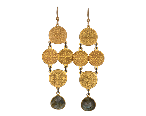 San Benito Labradorite Chandeliers ~