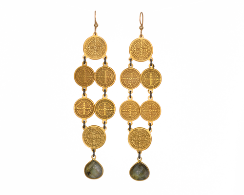 San Benito Labradorite Chandeliers